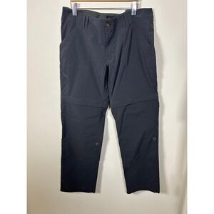 Marmot Women's‎ Convertible Hiking Pants Zip Off grey Size 12 utility gorpcore